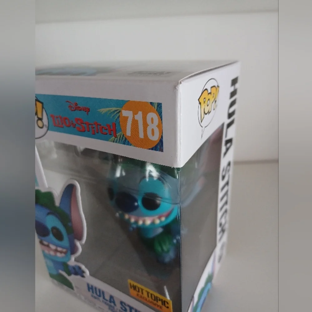 Hula Stitch From Lilo‎ And Stitch 718 Hot Topic Exclusive Vinyl Figure Funko Pop